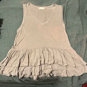 Altar’d State XS Cream/Beige Tank Top